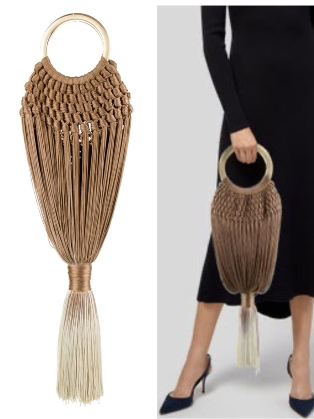 Cult Gaia Angelou Bag Mini in Ombrea
